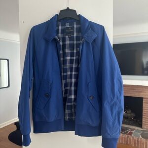 Brooks Brothers Vintage Blue Bomber Jacket